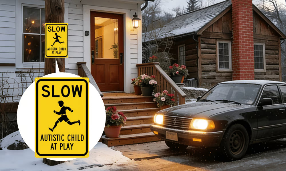 Humorous Metal Sign