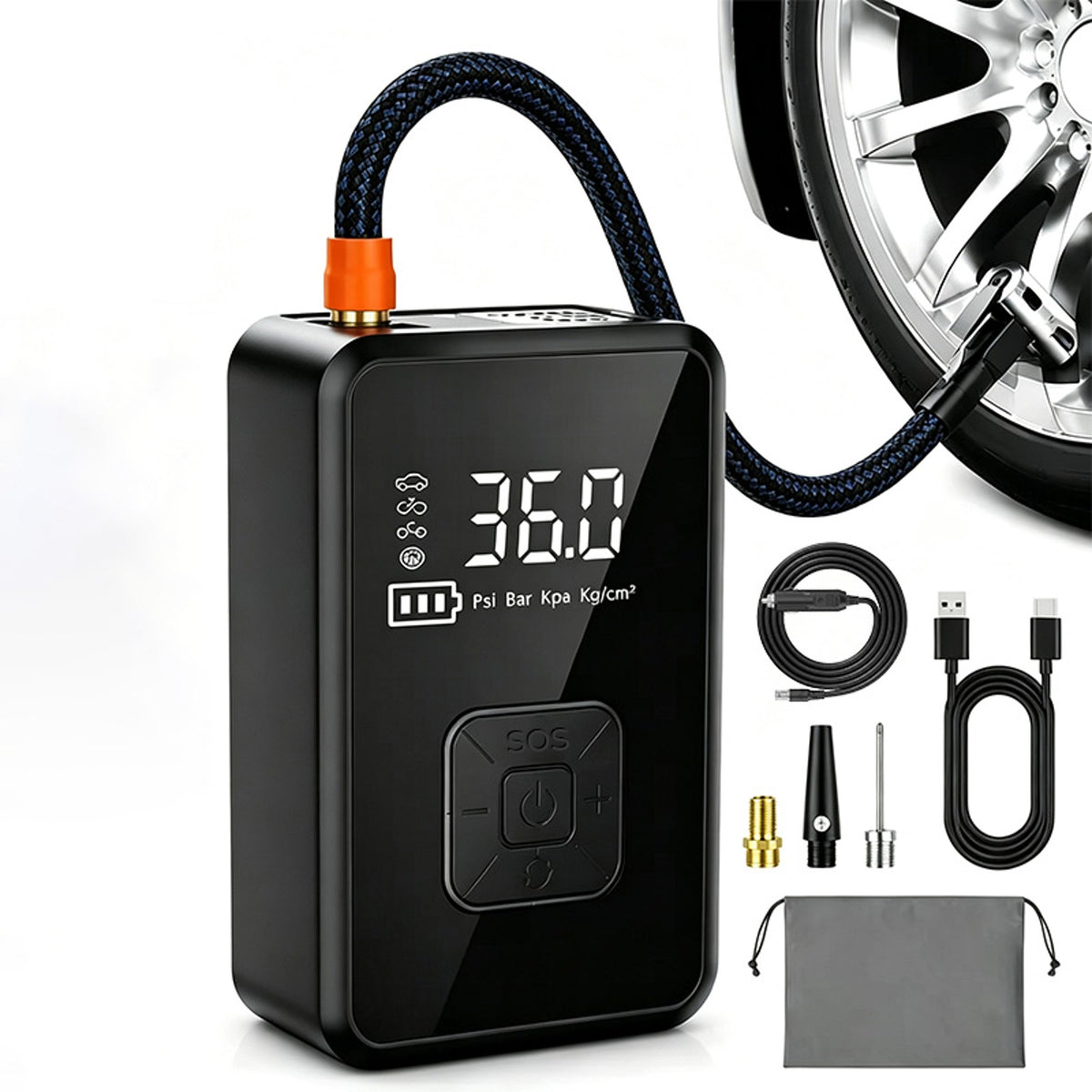 Portable Wireless Car Tire Air Inflator