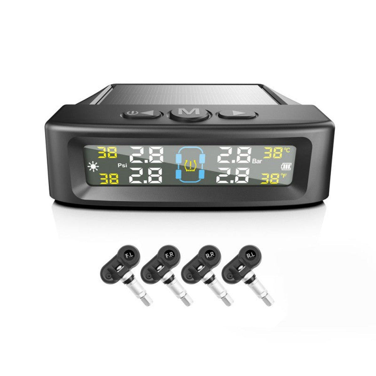 Solar Trailer Tire Pressure Monitoring System