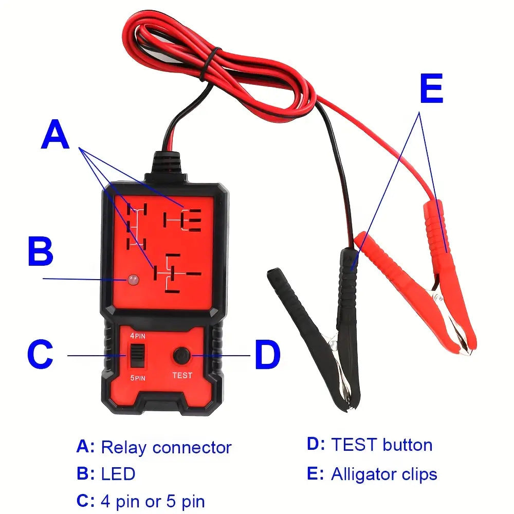 Portable Automotive Circuit Tester – Advanced Diagnostic Tool