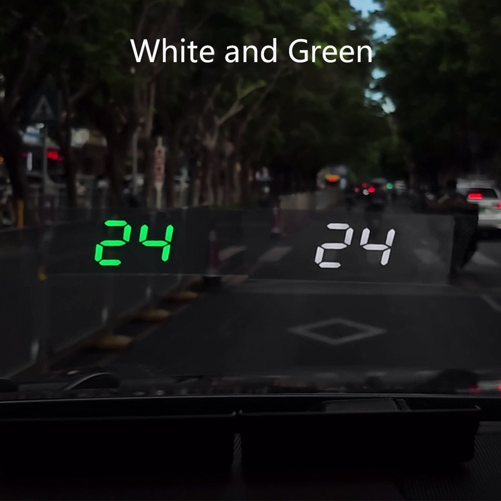 Dual GPS Car HUD Display