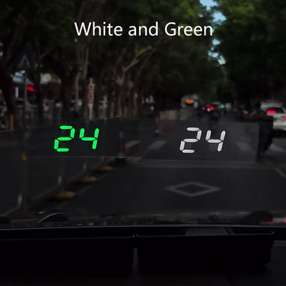 Dual GPS Car HUD Display