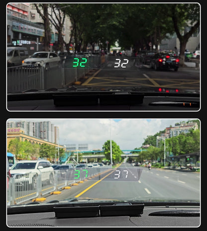 Dual GPS Car HUD Display