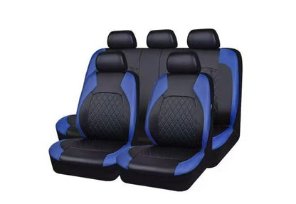 🎁🚗9-Piece Universal Fit Leather Car Seat Cover Set