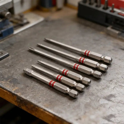 All-in-One Pagoda Hex Screwdriver Bit Set (6PCS) - Universal Magnetic Impact Bits
