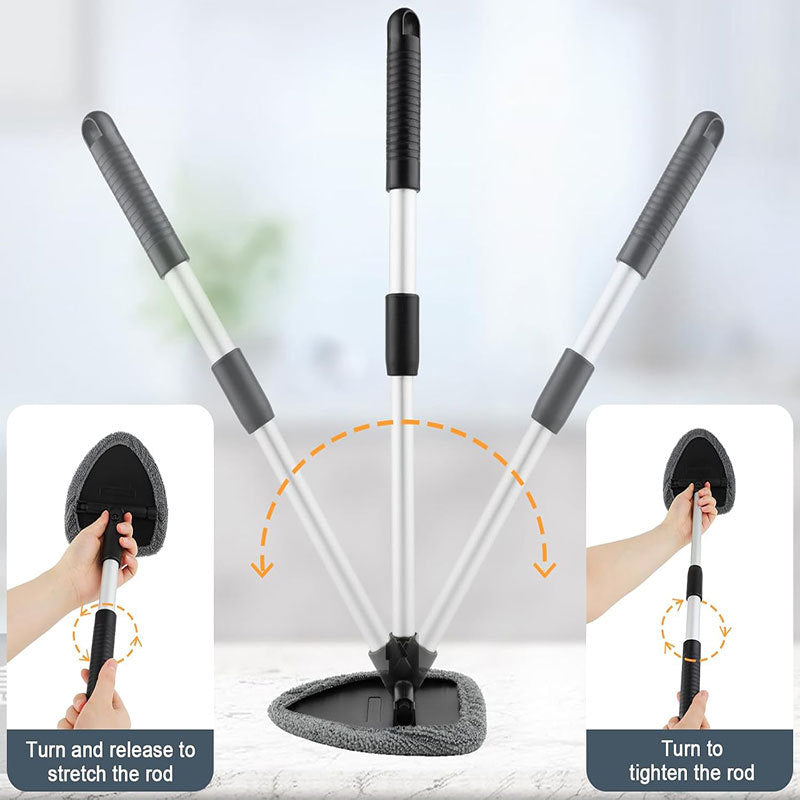 Rotating Microfiber Window Cleaner