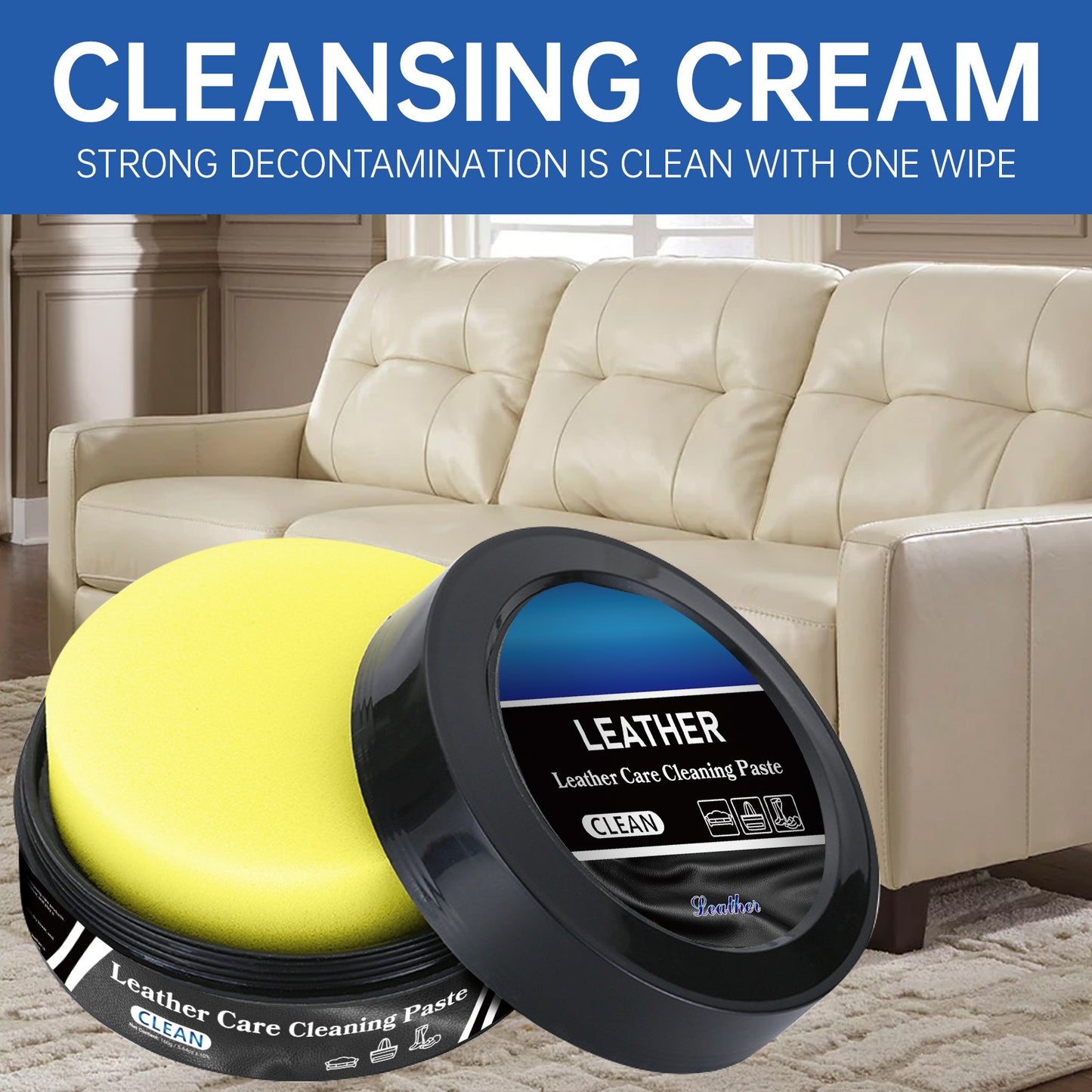Multi-Surface Leather Balm – Clean, Condition & Protect in One Step