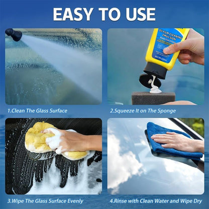 Anti-Oil Film Glass Cleaner (3Pcs)