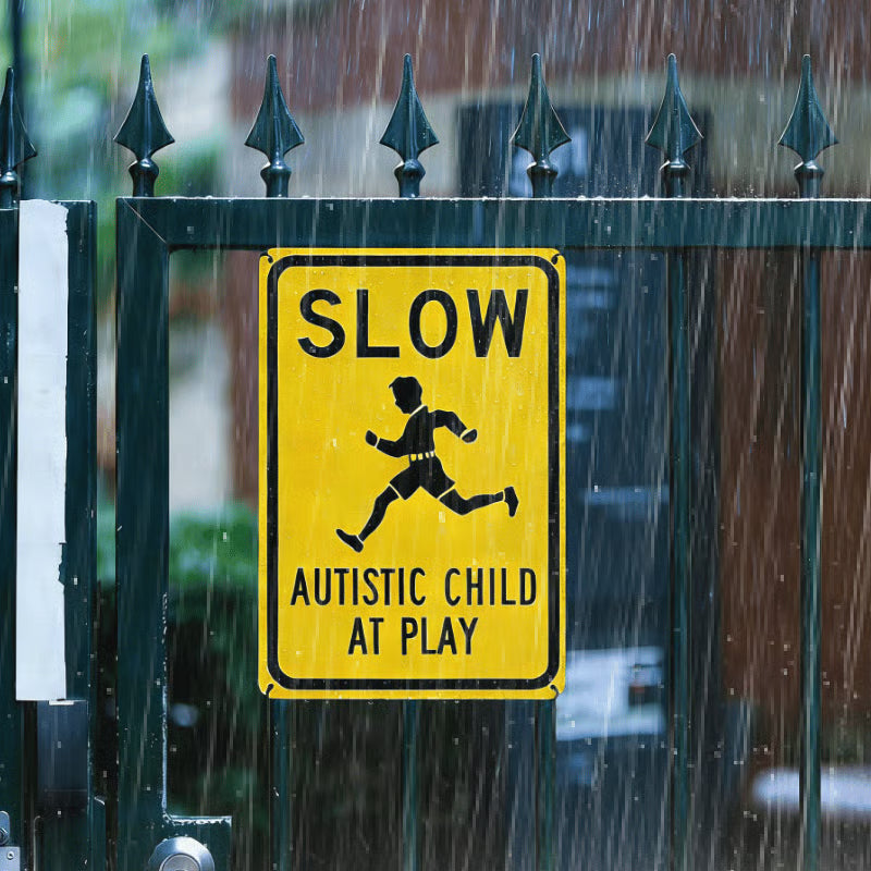 Humorous Metal Sign