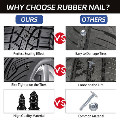 Self-Sealing Tire Repair Screws