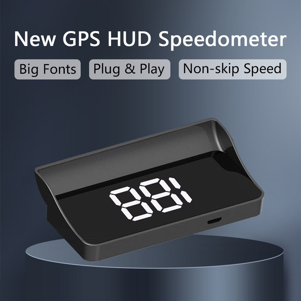 Dual GPS Car HUD Display
