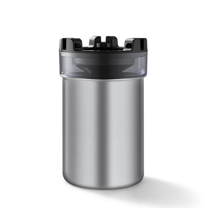 Smokeless Car Ashtray with One-Touch Water Extinguish