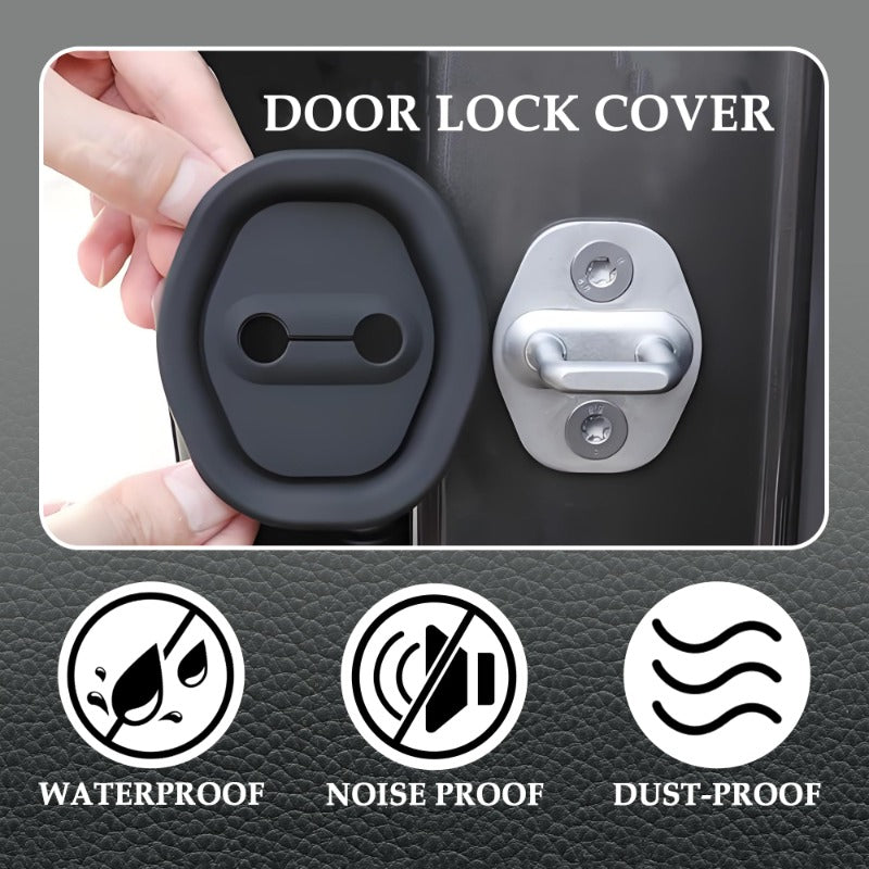 Eptchn Universal Silicone Car Door Covers Protector (4 Pcs)