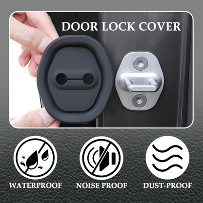 Eptchn Universal Silicone Car Door Covers Protector (4 Pcs)