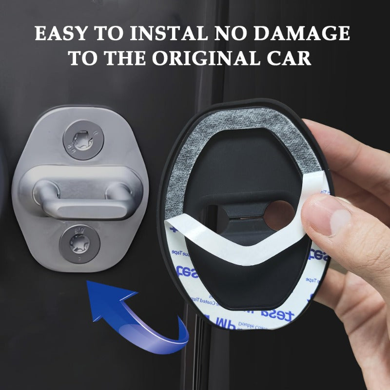 Eptchn Universal Silicone Car Door Covers Protector (4 Pcs)
