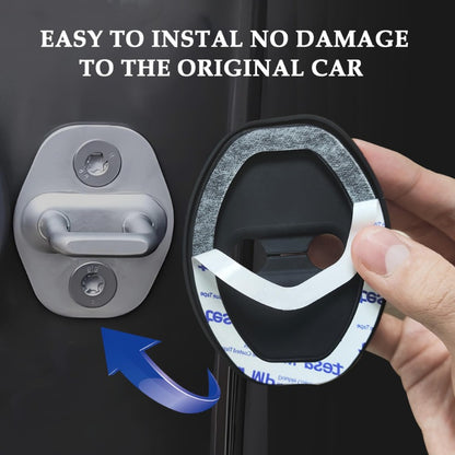 Eptchn Universal Silicone Car Door Covers Protector (4 Pcs)
