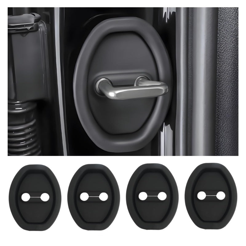 Eptchn Universal Silicone Car Door Covers Protector (4 Pcs)