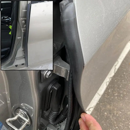 Car Door Seal Strip with Built-in Steel Clips, 2PCS B-Pillar Sealing Strip