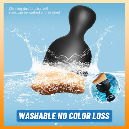Woyuosn Soft Bristles Interior Duster – Dual Use for Wet & Dry Cleaning