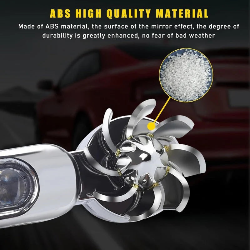 2 PCS Wind-Powered LED Car Lights