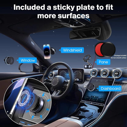 Woyuosn Vacuum Magnetic Phone Holders for Car