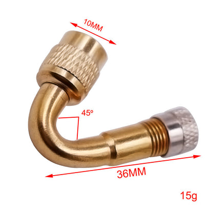 FlexiValve Durable Brass Extension Adapters 45° 90° 135° Set