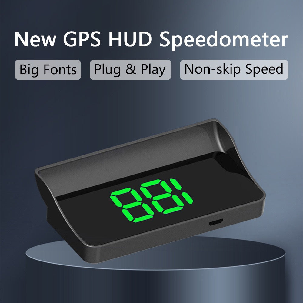 Dual GPS Car HUD Display