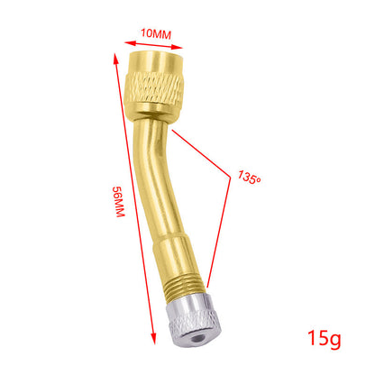 FlexiValve Durable Brass Extension Adapters 45° 90° 135° Set