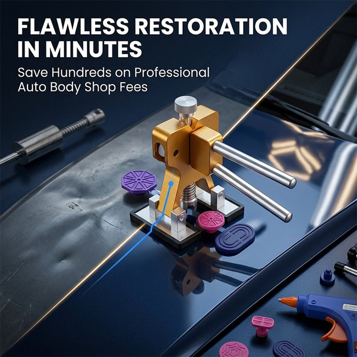 Paintless Dent Repair Tool Kit