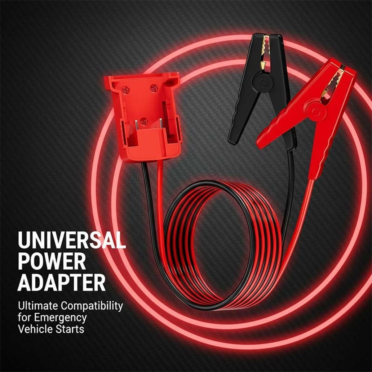 Portable Battery Jumper Booster Cables