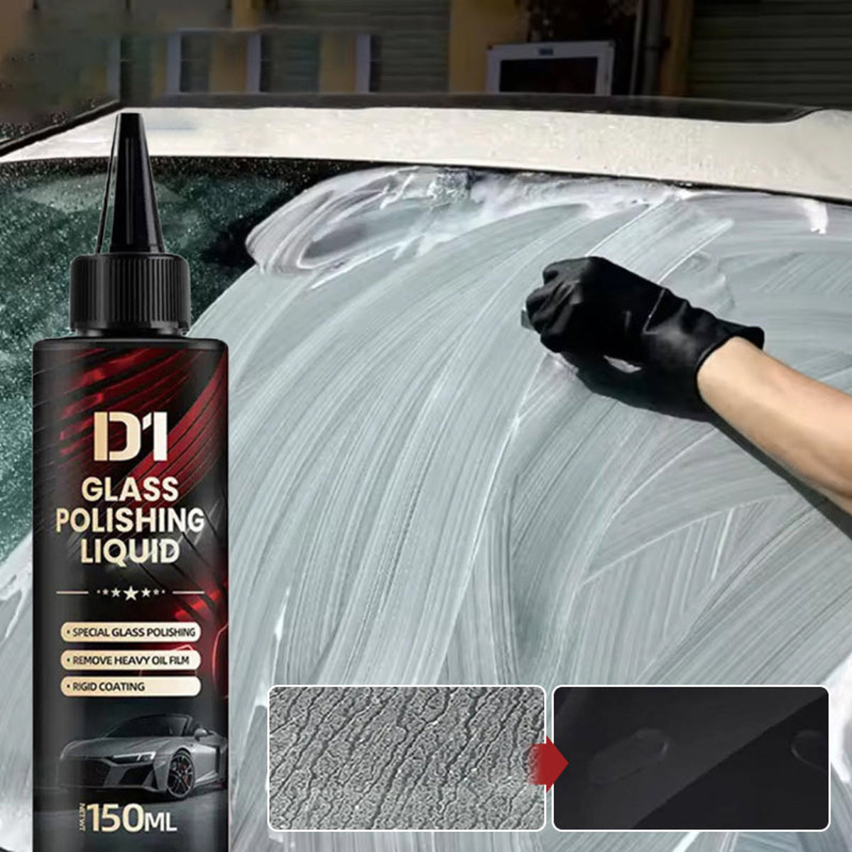 Car Glass Oil Film Remover