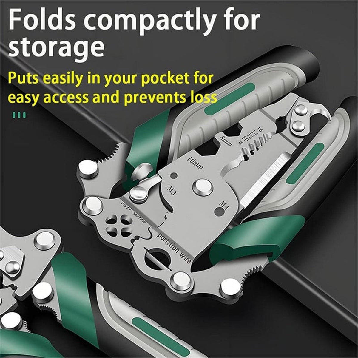 Multi-function Electrician's Pliers Set