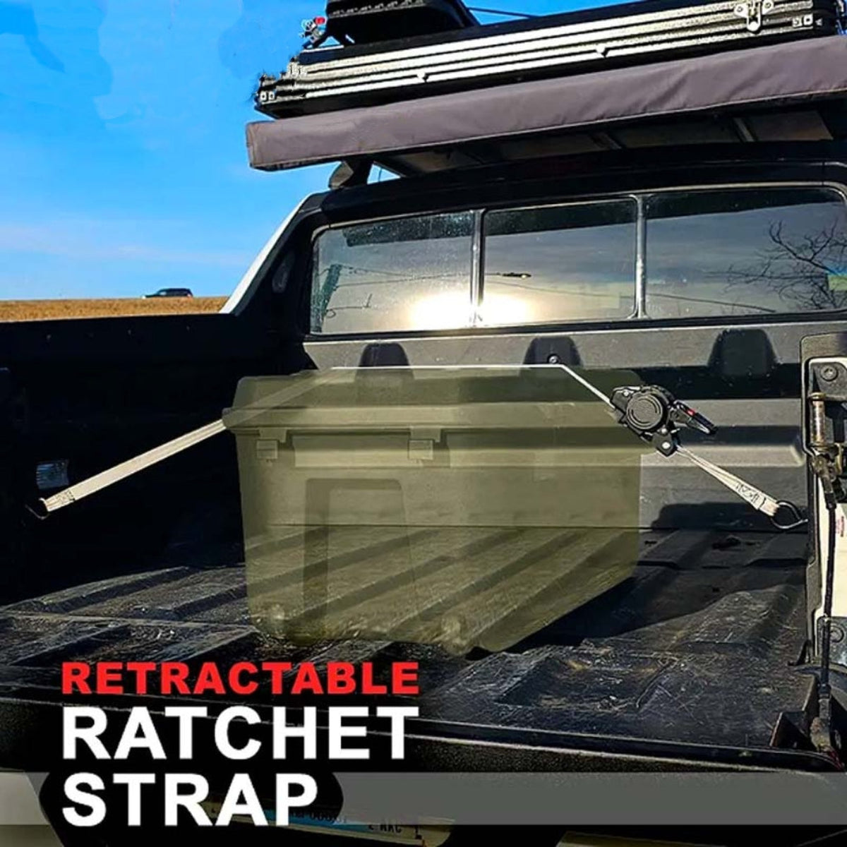 Retractable Ratchet Tie Down Straps