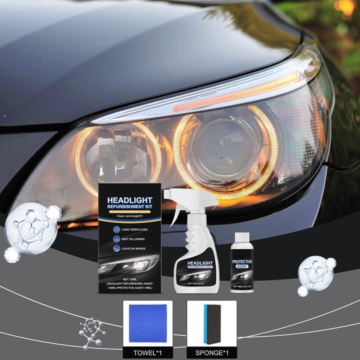 Headlight Restoration Kit