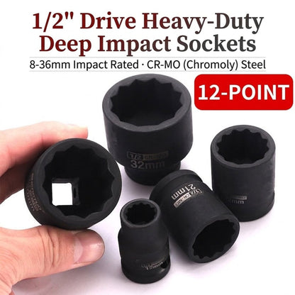 Heavy Duty 12-Point Impact Socket