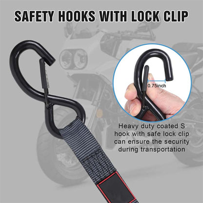 Retractable Ratchet Tie Down Straps