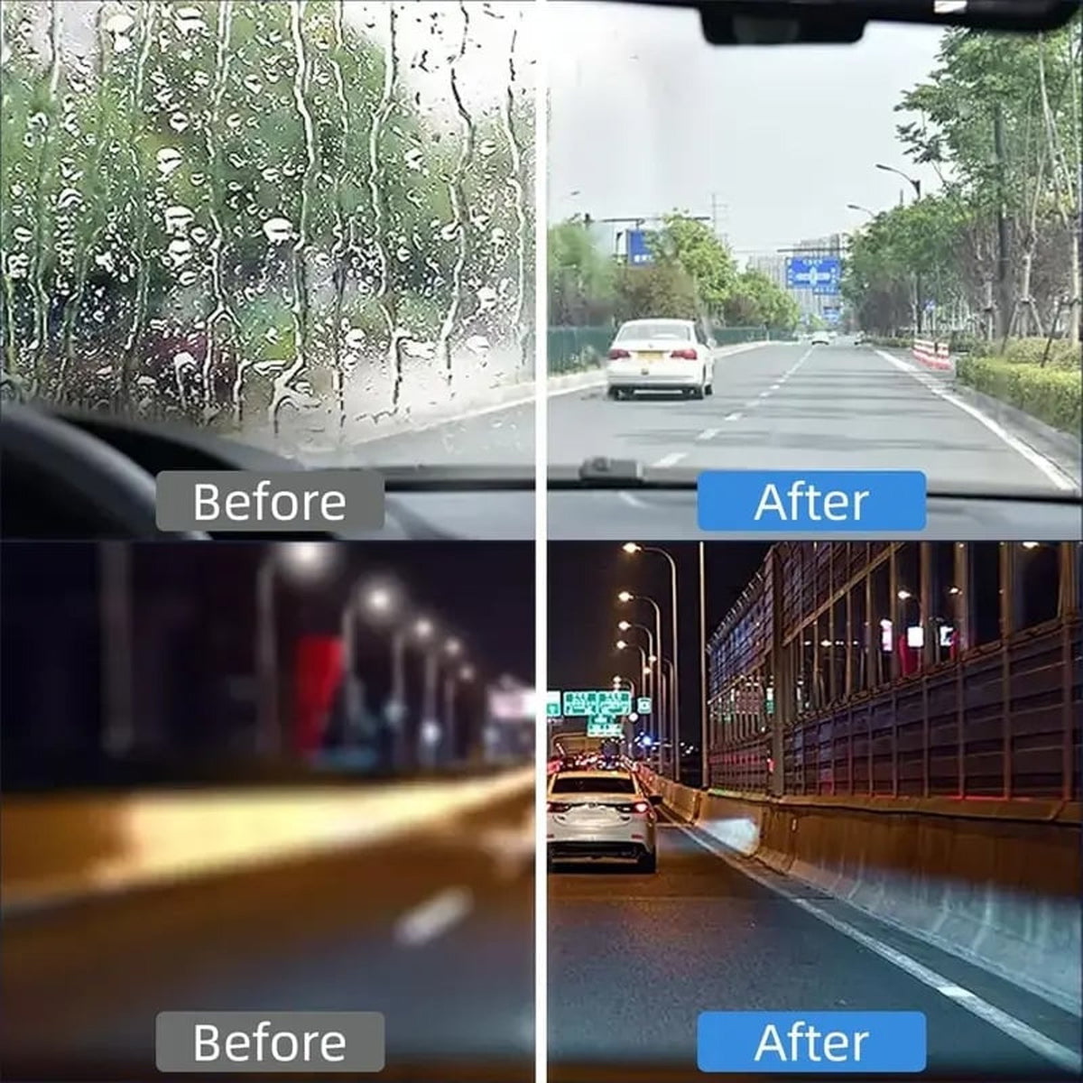 Glass Oil Film Cleaner for Car