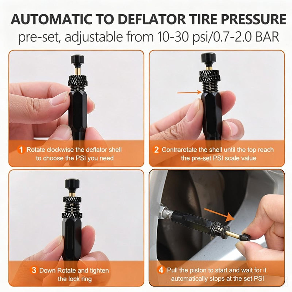 Automatic Tire Deflator