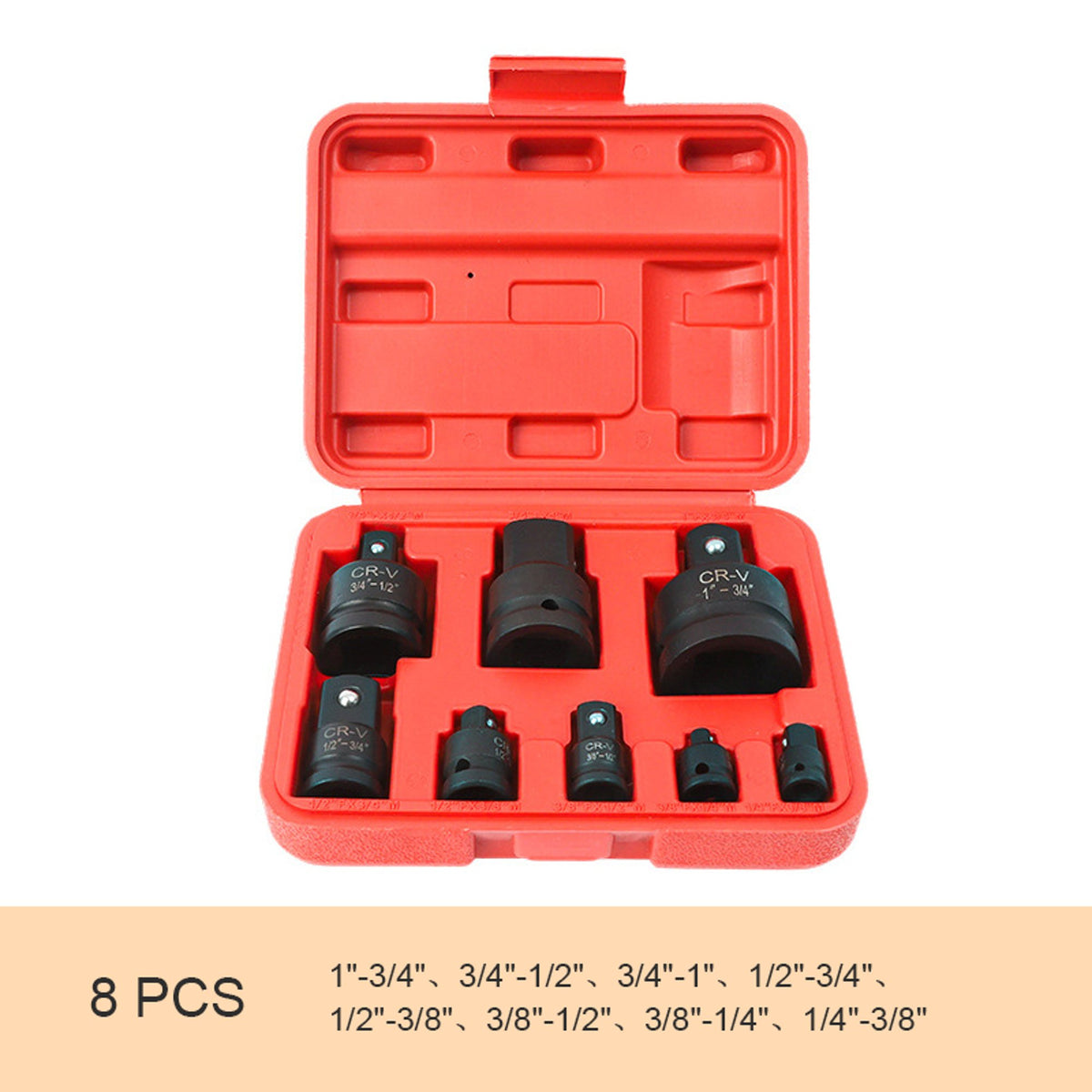 Impact Socket Adapter And Reducer Set