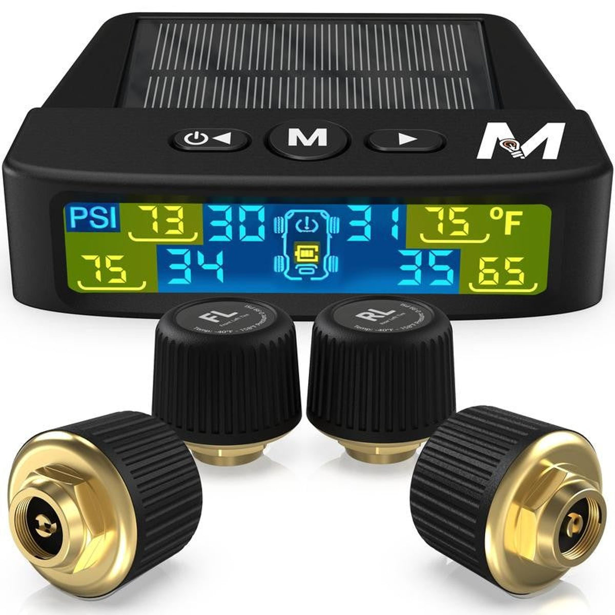 Solar Trailer Tire Pressure Monitoring System