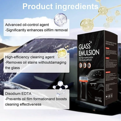 Glass Oil Film Cleaner for Car