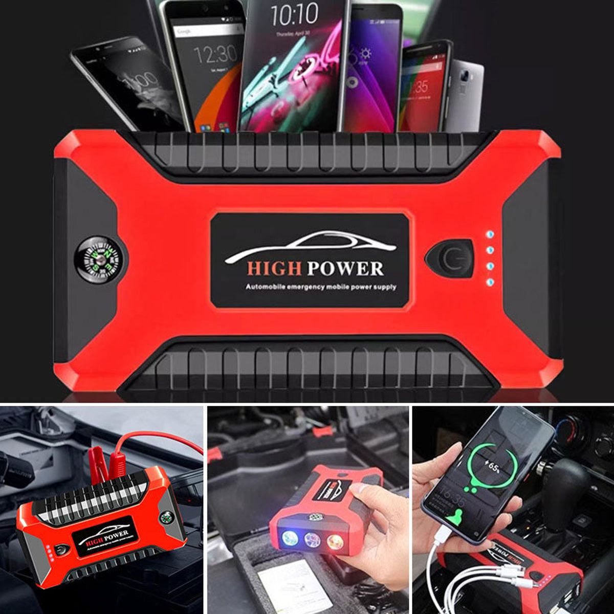 Saker® Jump Starter 300A Peak Jump Starter Battery Pack