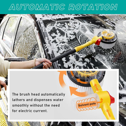 360° Spin Auto Cleaning Brush with Long Handle