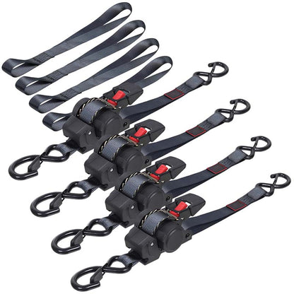 Retractable Ratchet Tie Down Straps
