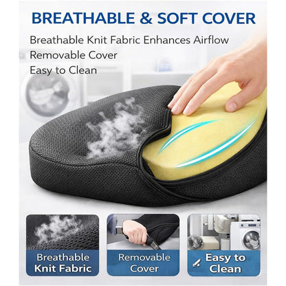Memory Foam Car Office Chair Cushion