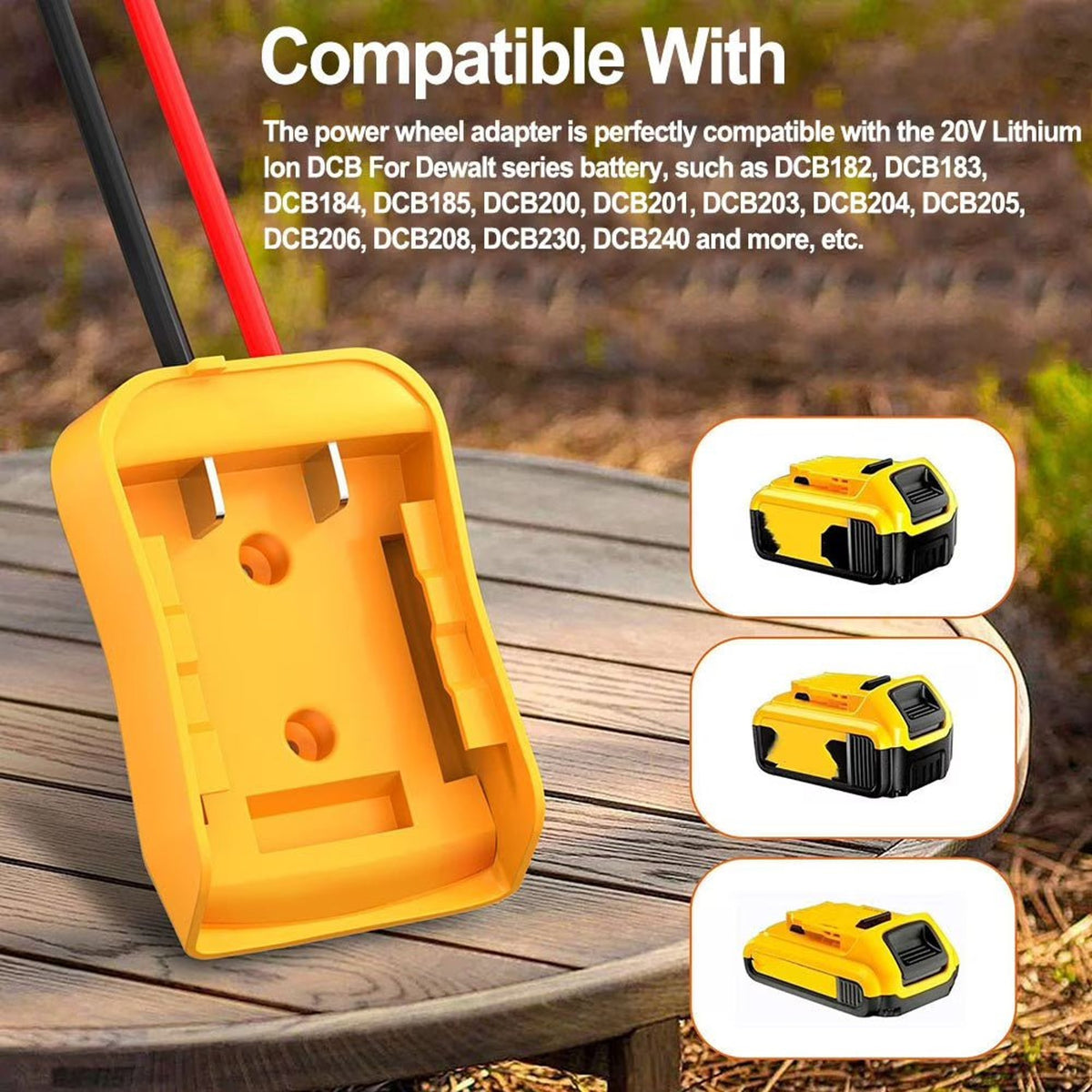 Portable Battery Jumper Booster Cables