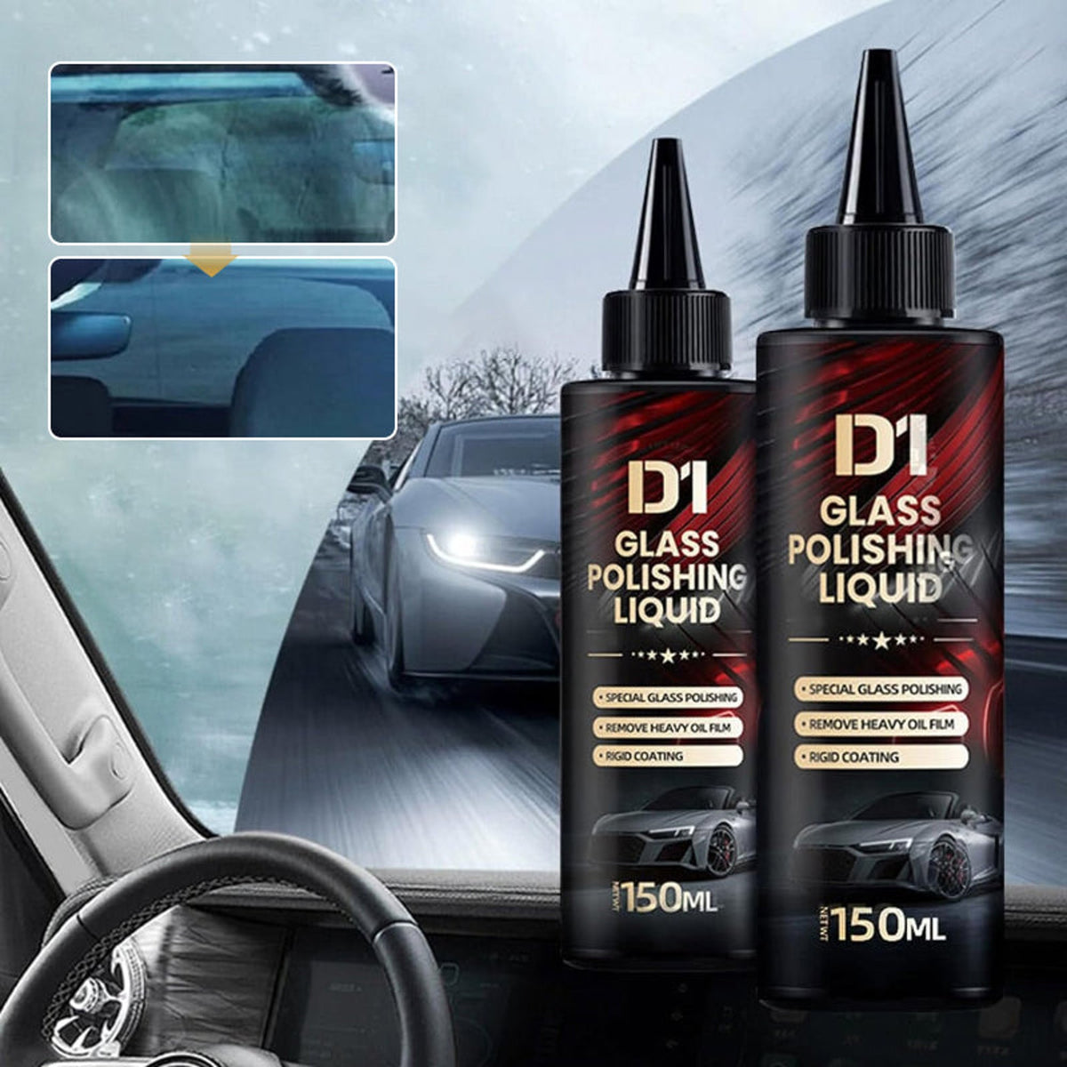 Car Glass Oil Film Remover