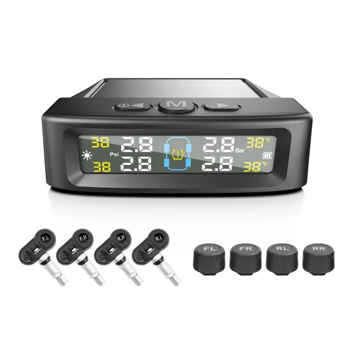 Solar Trailer Tire Pressure Monitoring System