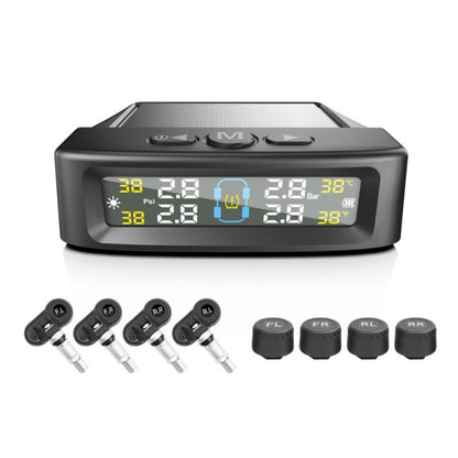 Solar Trailer Tire Pressure Monitoring System