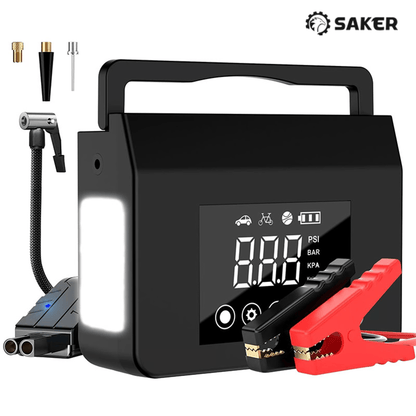 Powerful Car Jump Starter & Inflator